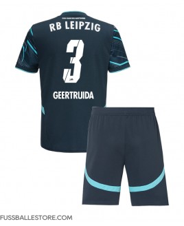 Günstige RB Leipzig Lutsharel Geertruida #3 3rd trikot Kinder 2024-25 Kurzarm (+ Kurze Hosen)